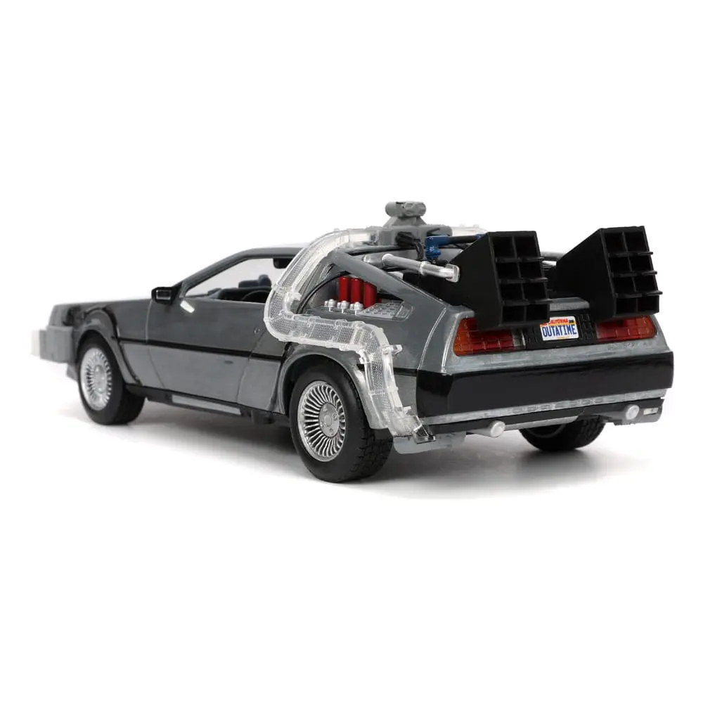 Back to the Future Hollywood Rides Diecast Model 1/24 Back to the Future 1 Vremeplov fotografija proizvoda