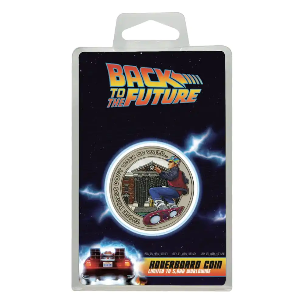 Back To The Future kolekcionarska kovanica Hoverboard ograničeno izdanje fotografija proizvoda