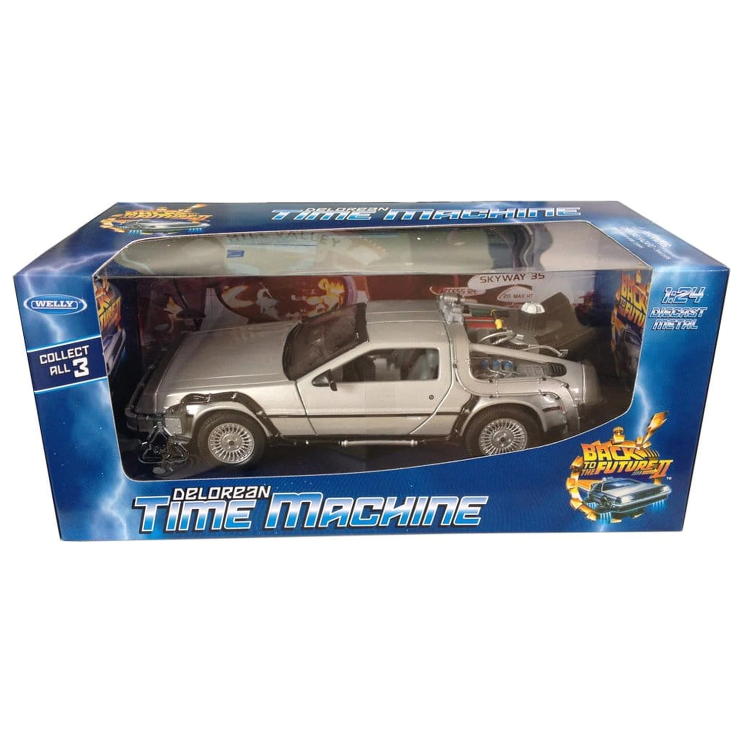 Back to the Future II Diecast Model 1/24 ´81 DeLorean LK Coupe 18 cm fotografija proizvoda