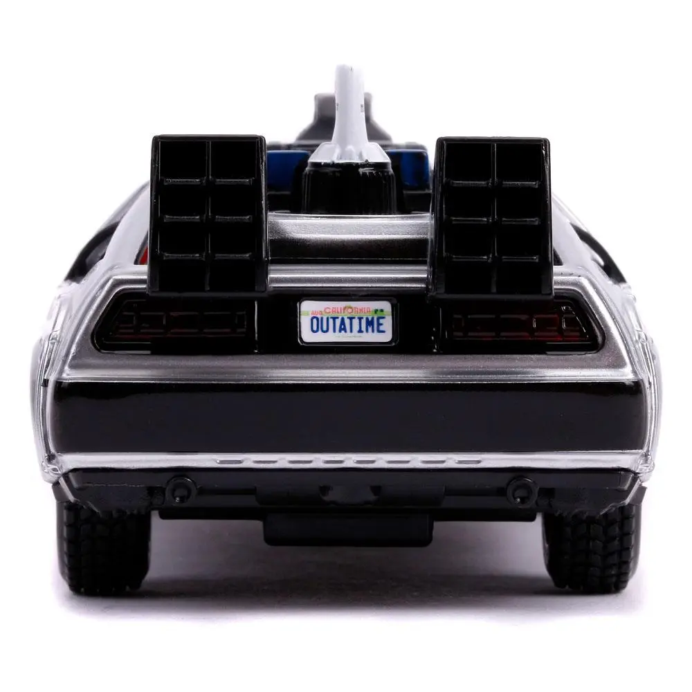 Back to the Future II Hollywood Rides Metalni Model Lijevanjem 1/32 DeLorean Time Machine fotografija proizvoda