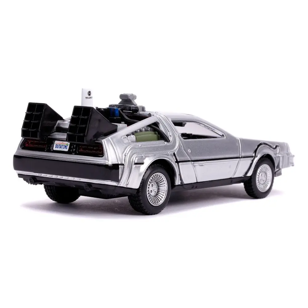 Back to the Future II Hollywood Rides Metalni Model Lijevanjem 1/32 DeLorean Time Machine fotografija proizvoda