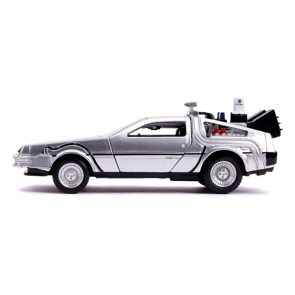 Back to the Future II Hollywood Rides Metalni Model Lijevanjem 1/32 DeLorean Time Machine fotografija proizvoda