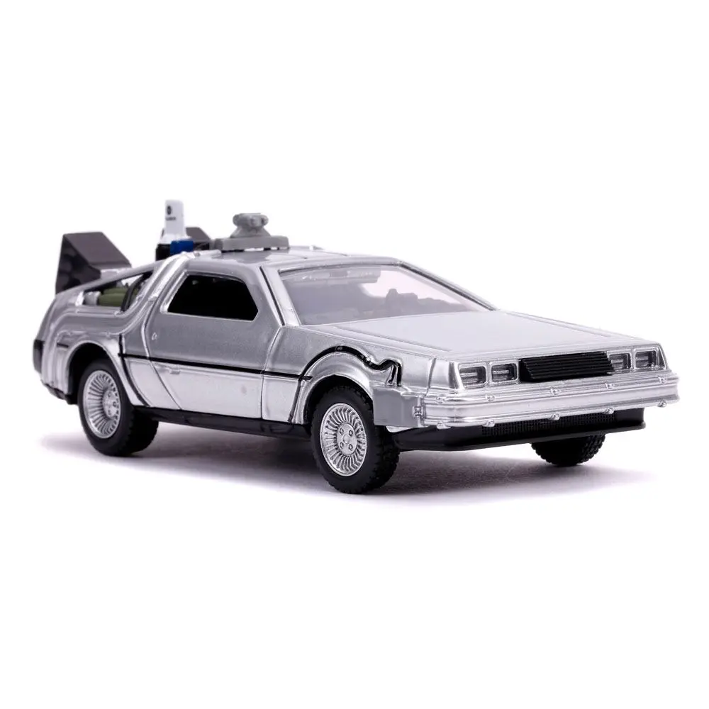 Back to the Future II Hollywood Rides Metalni Model Lijevanjem 1/32 DeLorean Time Machine fotografija proizvoda