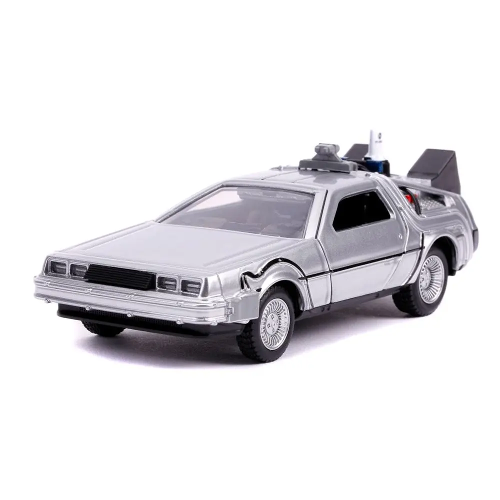 Back to the Future II Hollywood Rides Metalni Model Lijevanjem 1/32 DeLorean Time Machine fotografija proizvoda