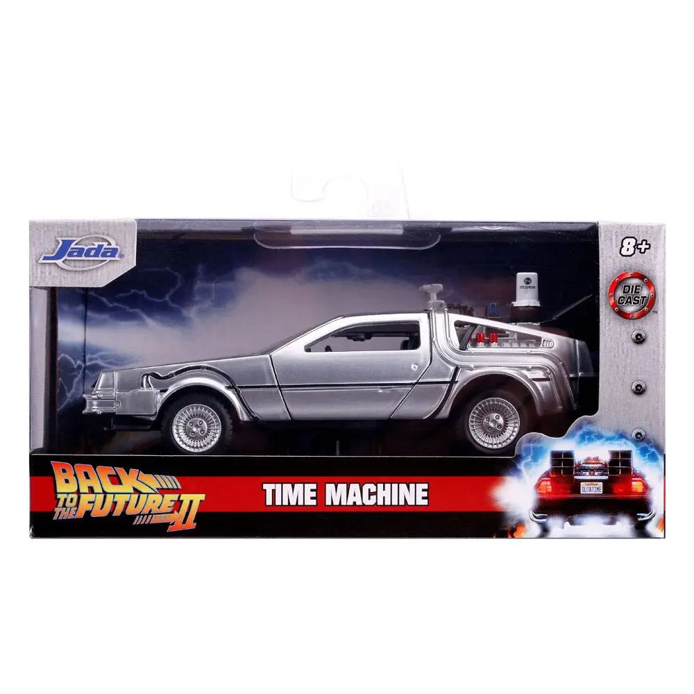 Back to the Future II Hollywood Rides Metalni Model Lijevanjem 1/32 DeLorean Time Machine fotografija proizvoda