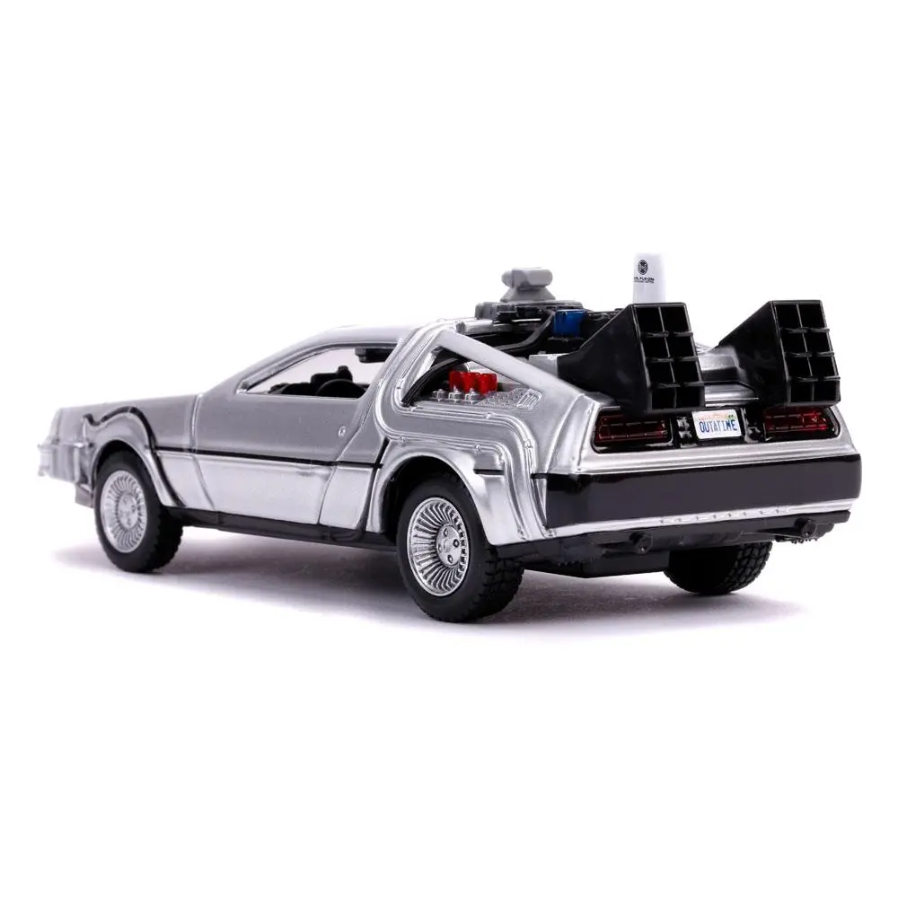 Back to the Future II Hollywood Rides Metalni Model Lijevanjem 1/32 DeLorean Time Machine fotografija proizvoda