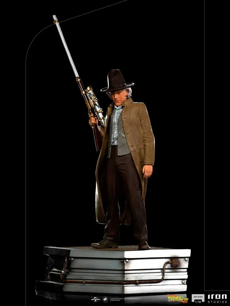 Back to the Future III Art Scale Kip 1/10 Doc Brown 32 cm fotografija proizvoda