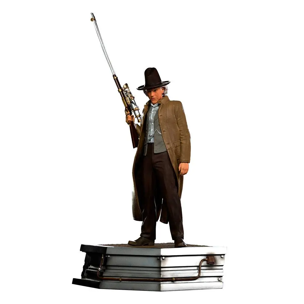 Back to the Future III Art Scale Kip 1/10 Doc Brown 32 cm fotografija proizvoda