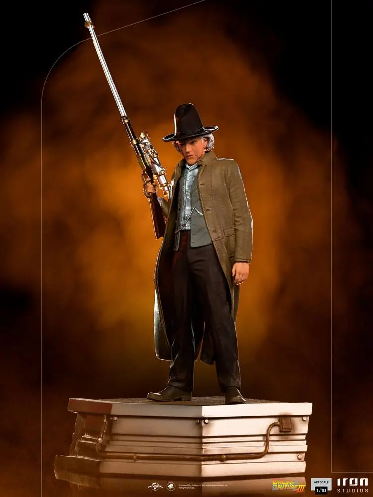 Back to the Future III Art Scale Kip 1/10 Doc Brown 32 cm fotografija proizvoda