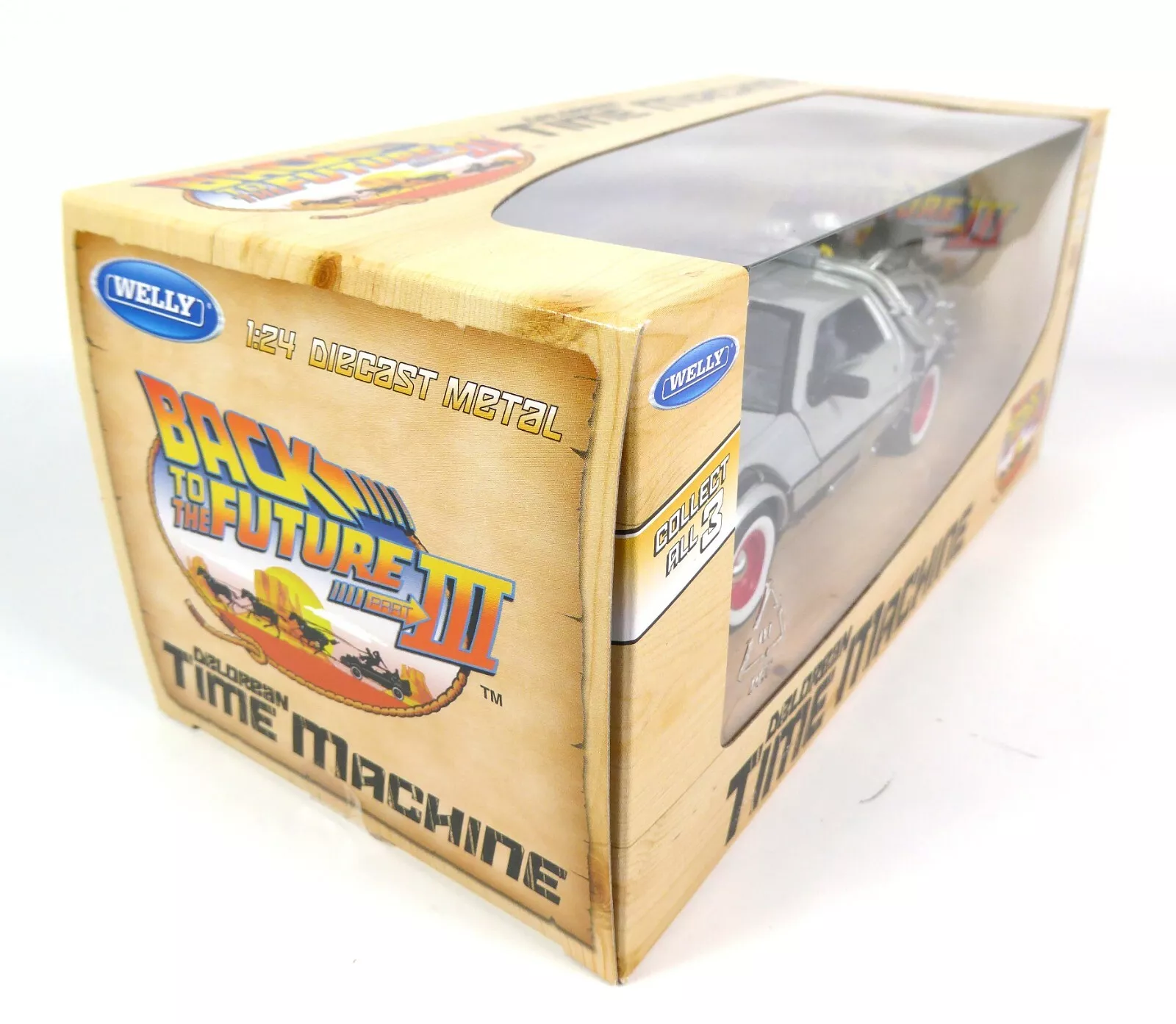 Back to the Future III Diecast Model 1/24 '81 DeLorean LK Coupe – Model od lijevanog metala fotografija proizvoda