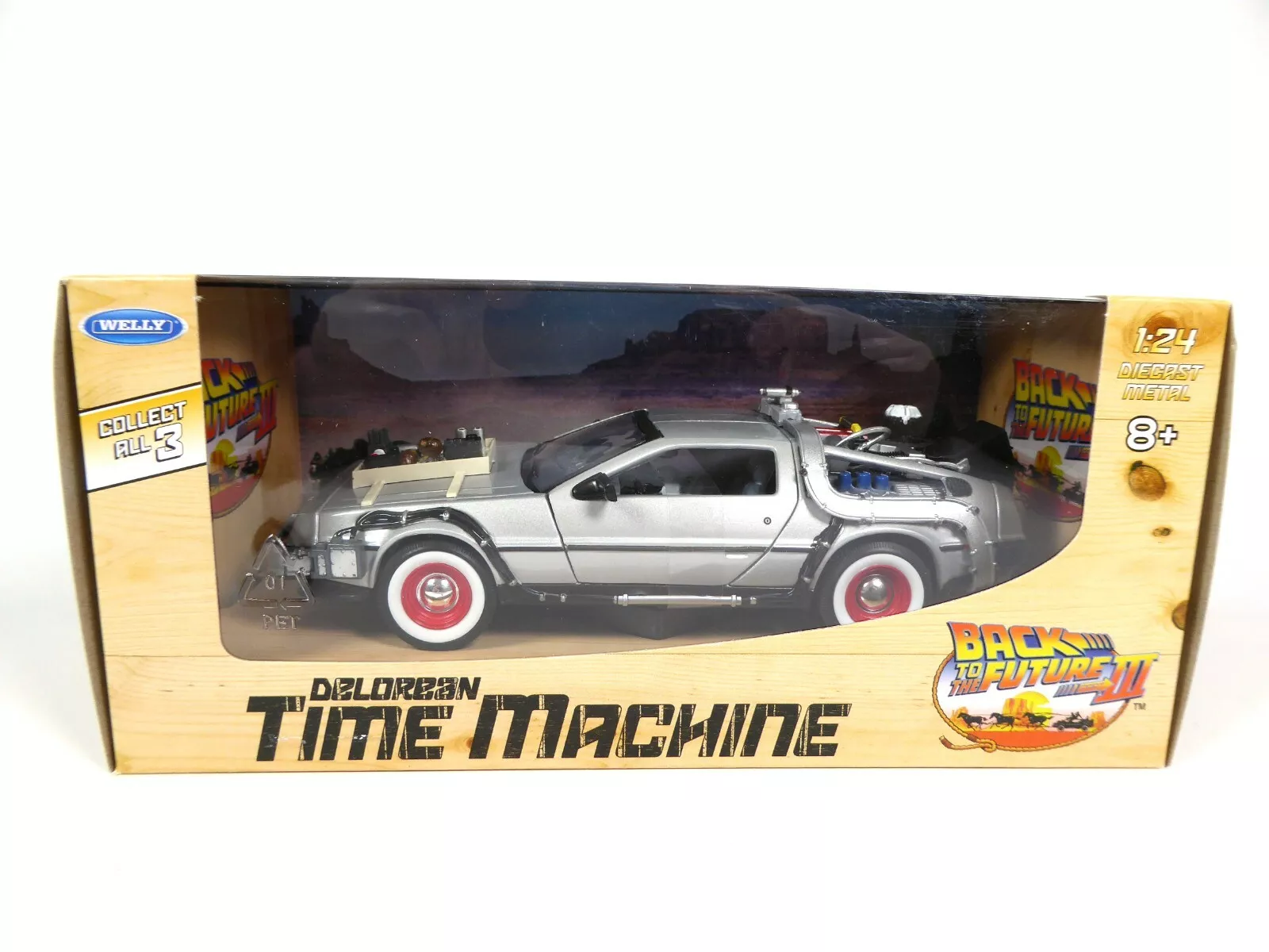 Back to the Future III Diecast Model 1/24 '81 DeLorean LK Coupe – Model od lijevanog metala fotografija proizvoda
