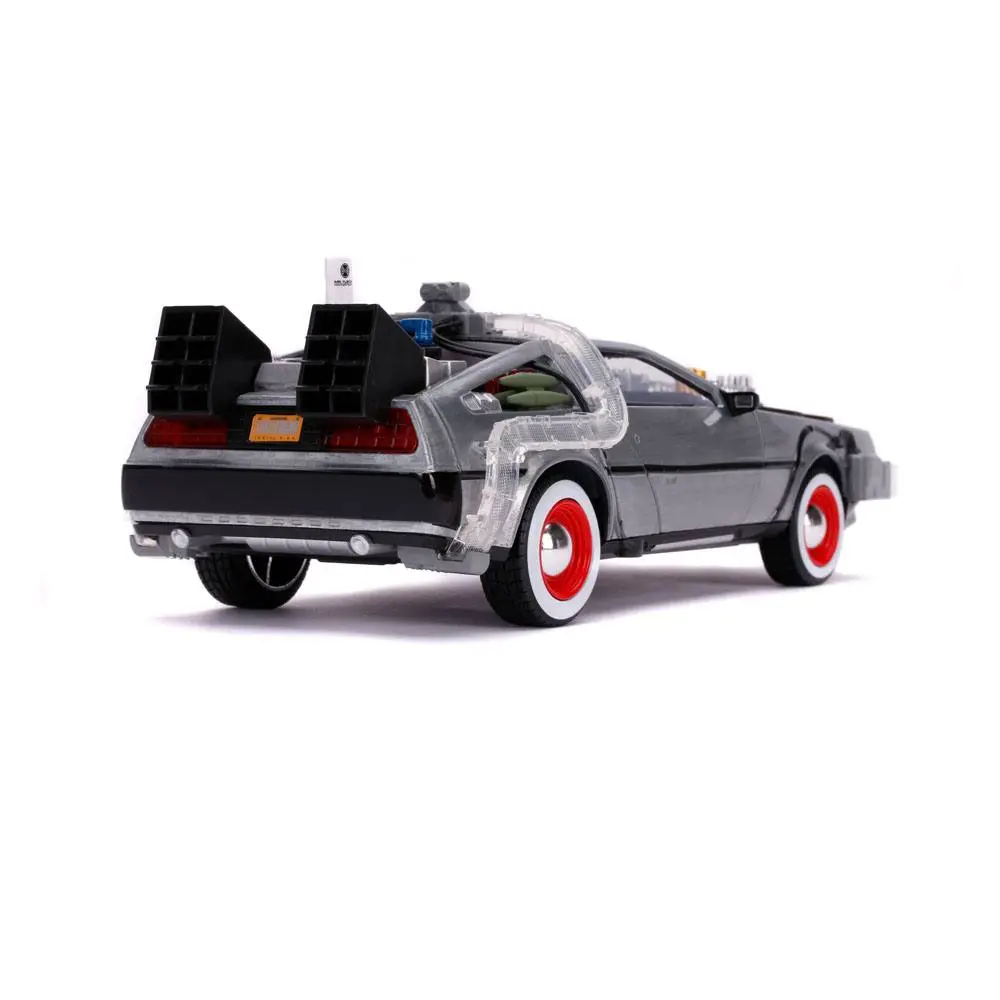 Povratak u budućnost III Hollywood Rides Diecast Model 1/24 DeLorean Vremeplov fotografija proizvoda