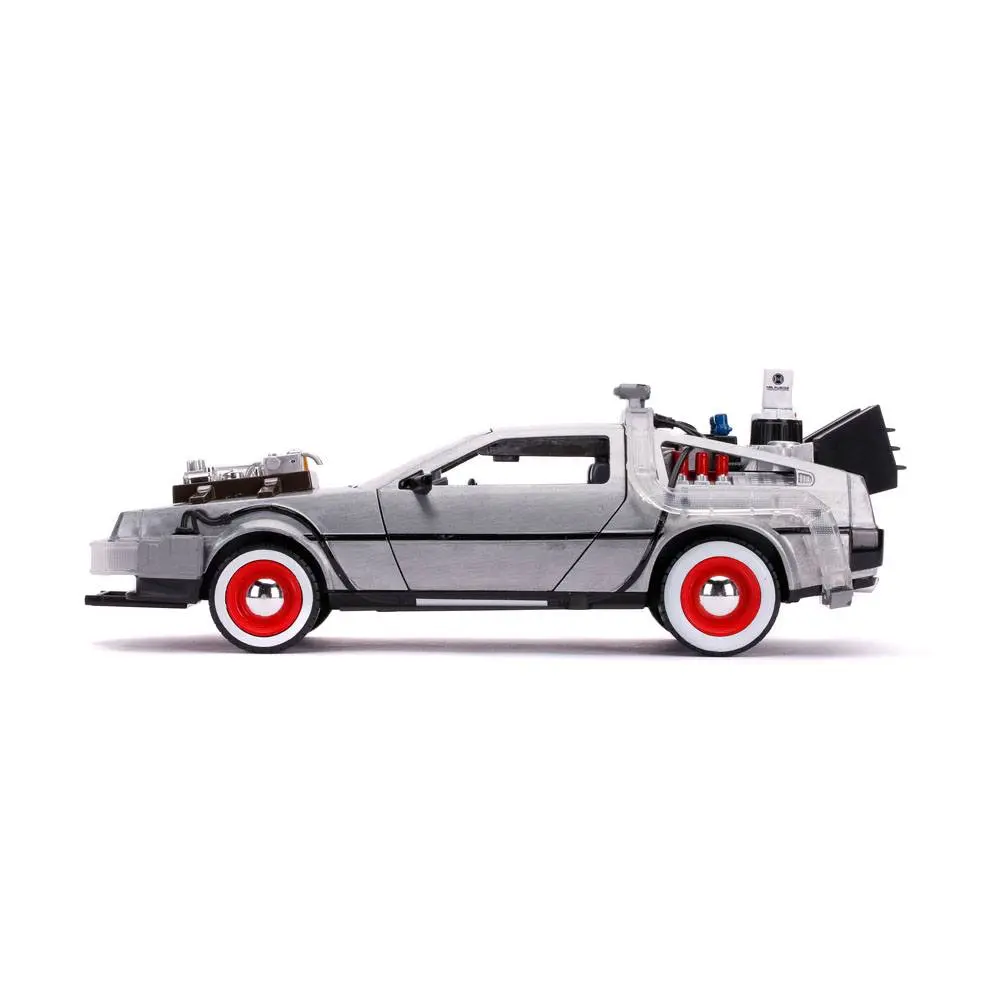 Povratak u budućnost III Hollywood Rides Diecast Model 1/24 DeLorean Vremeplov fotografija proizvoda