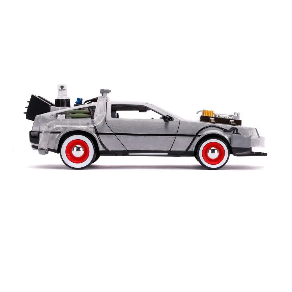 Povratak u budućnost III Hollywood Rides Diecast Model 1/24 DeLorean Vremeplov fotografija proizvoda