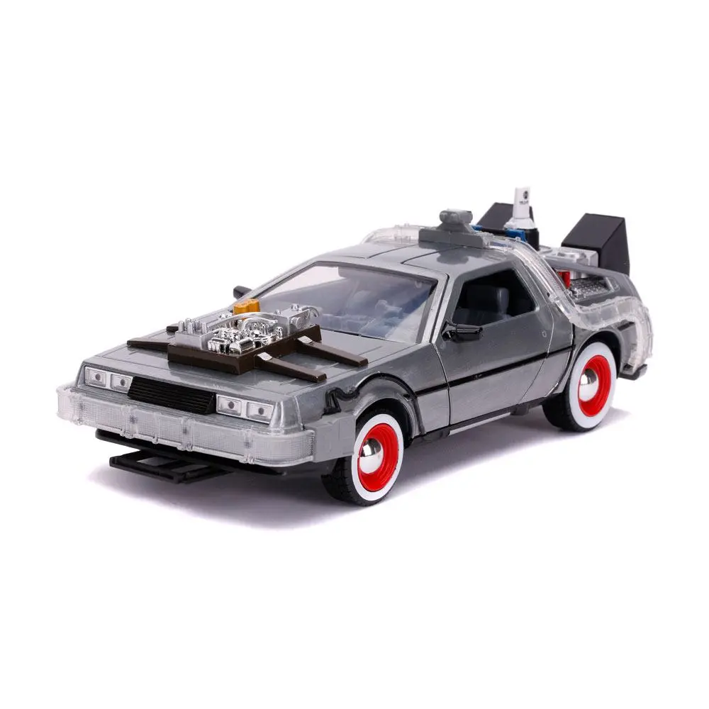 Povratak u budućnost III Hollywood Rides Diecast Model 1/24 DeLorean Vremeplov fotografija proizvoda