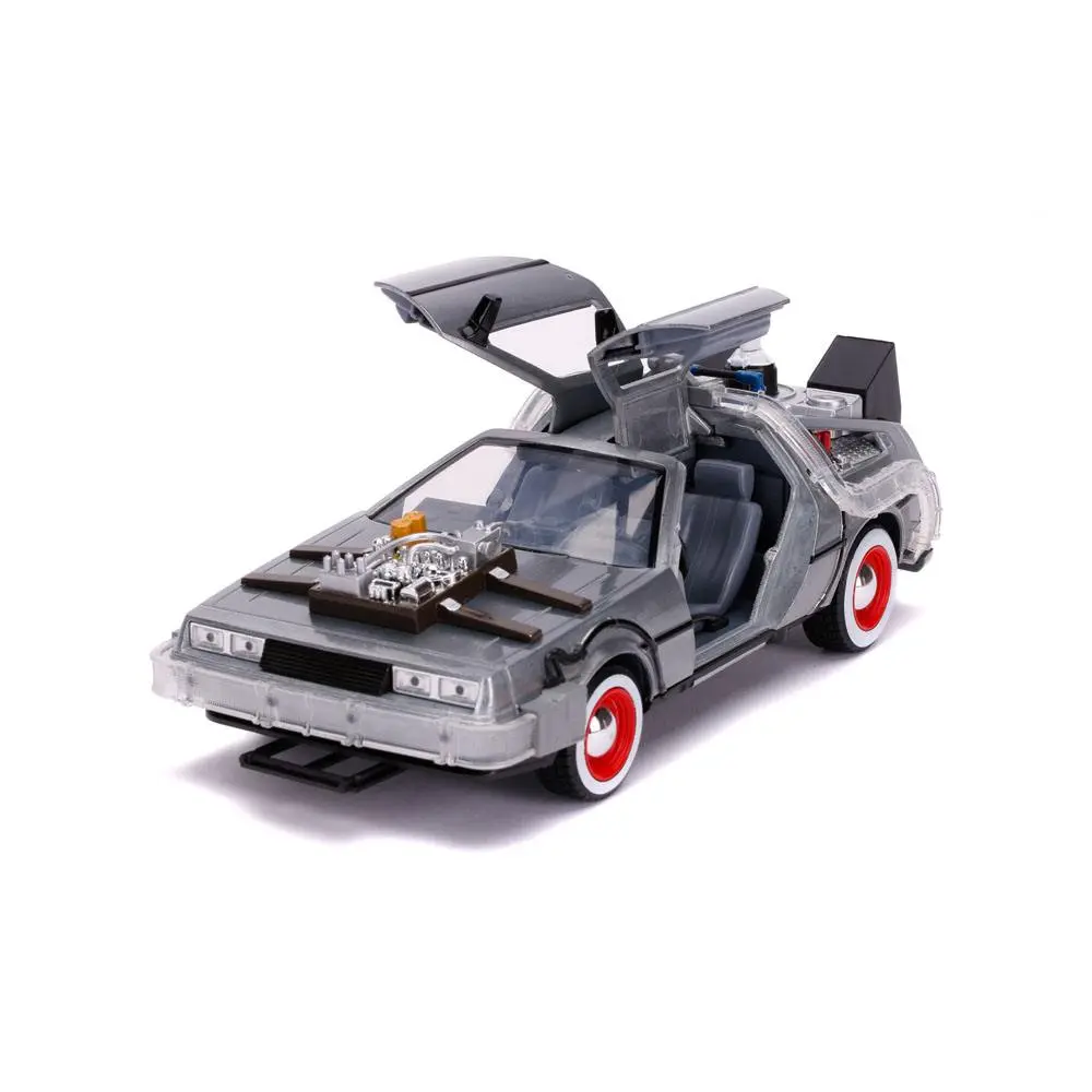 Povratak u budućnost III Hollywood Rides Diecast Model 1/24 DeLorean Vremeplov fotografija proizvoda