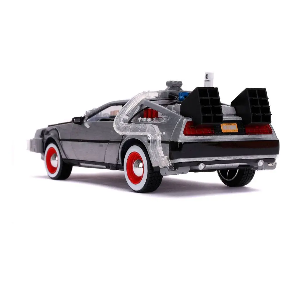 Povratak u budućnost III Hollywood Rides Diecast Model 1/24 DeLorean Vremeplov fotografija proizvoda