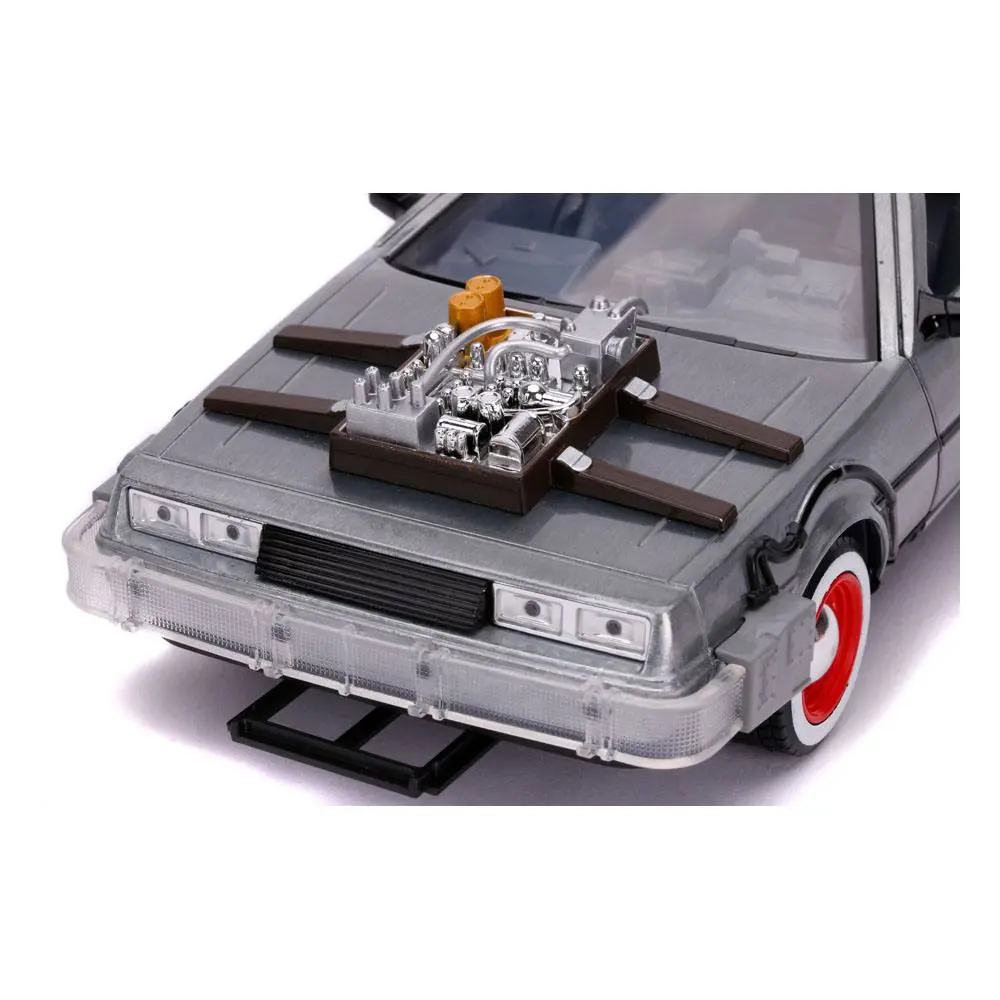 Povratak u budućnost III Hollywood Rides Diecast Model 1/24 DeLorean Vremeplov fotografija proizvoda