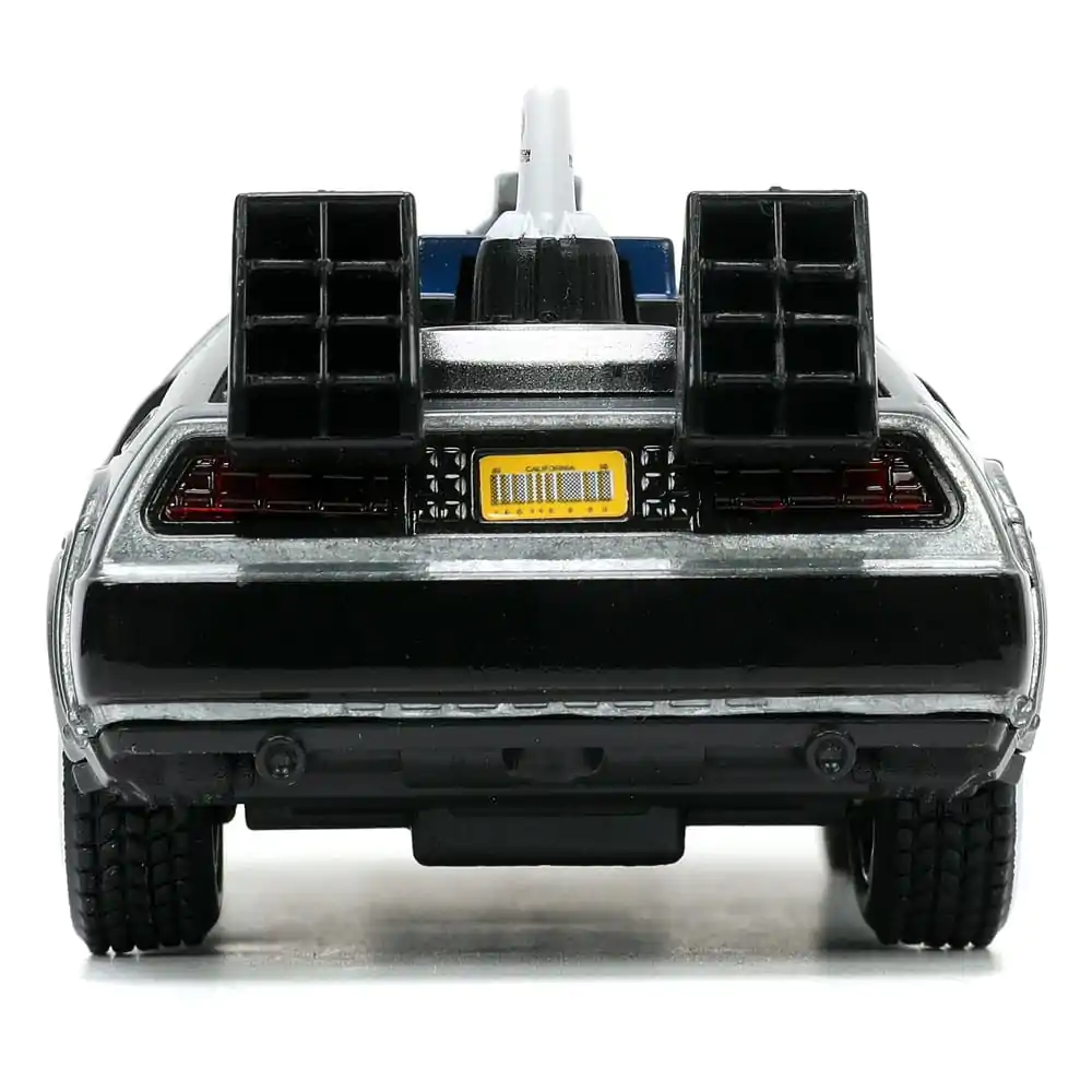 Back to the Future III Hollywood Rides Diecast Model 1/32 DeLorean Time Machine Slobodno Kotrljanje fotografija proizvoda