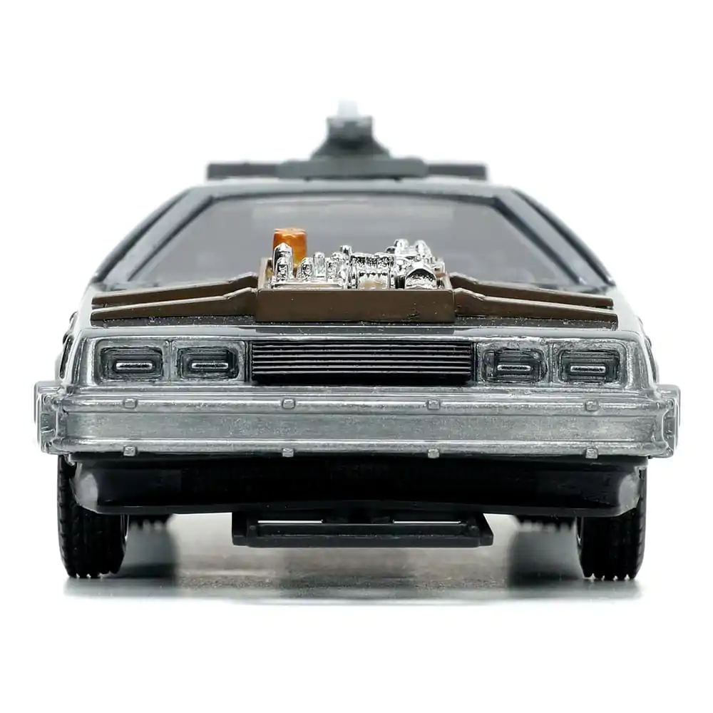 Back to the Future III Hollywood Rides Diecast Model 1/32 DeLorean Time Machine Slobodno Kotrljanje fotografija proizvoda