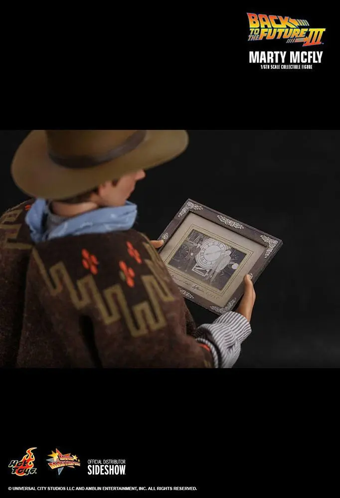Back To The Future III Movie Masterpiece akcijska figura 1/6 Marty McFly 28 cm fotografija proizvoda