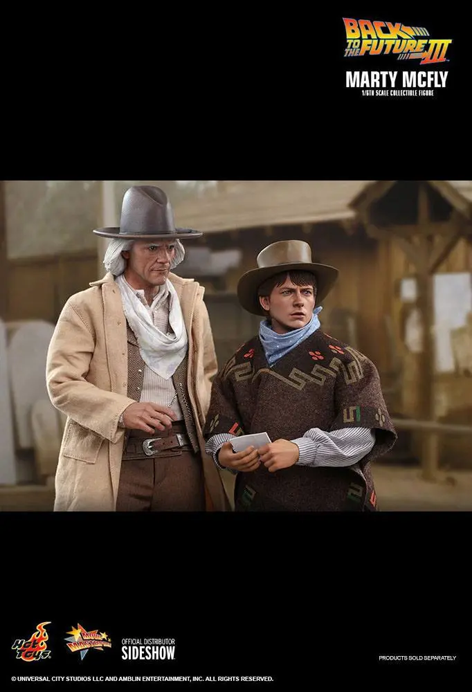 Back To The Future III Movie Masterpiece akcijska figura 1/6 Marty McFly 28 cm fotografija proizvoda