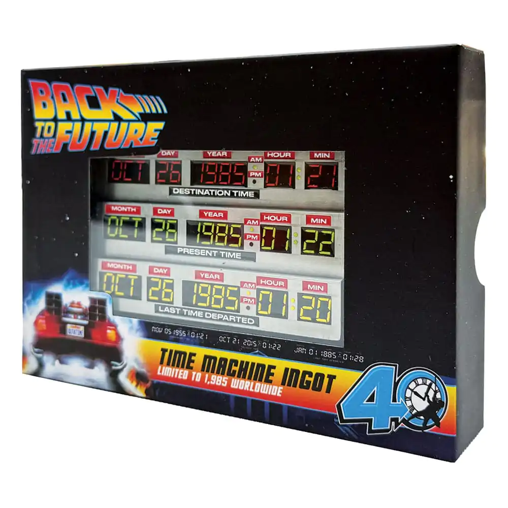 Back To The Future Ingot 40. godišnjica Time Circuits ograničeno izdanje fotografija proizvoda