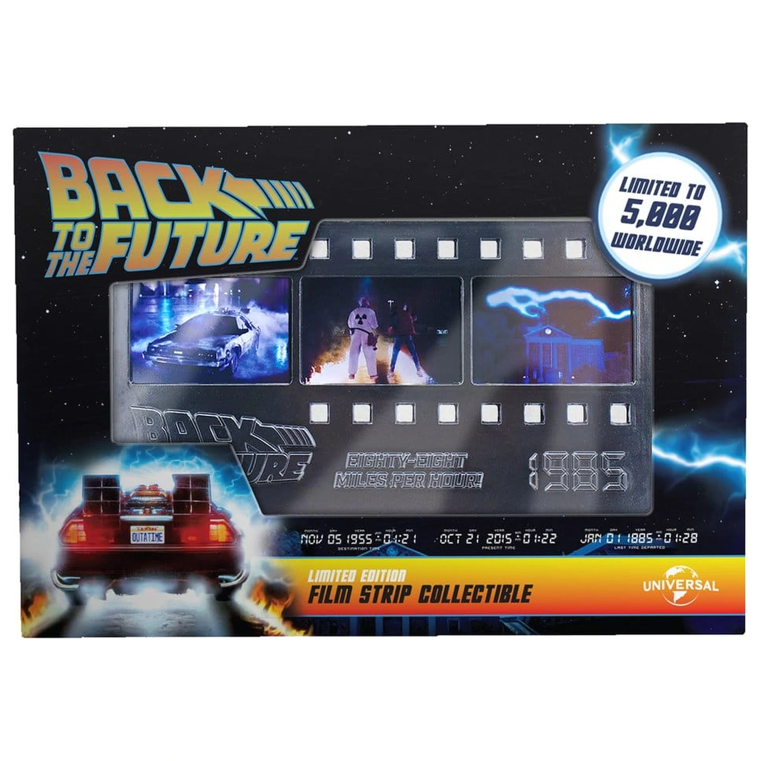 Back to the Future Ingot Metal Film Strip Collectible Ograničeno Izdanje fotografija proizvoda