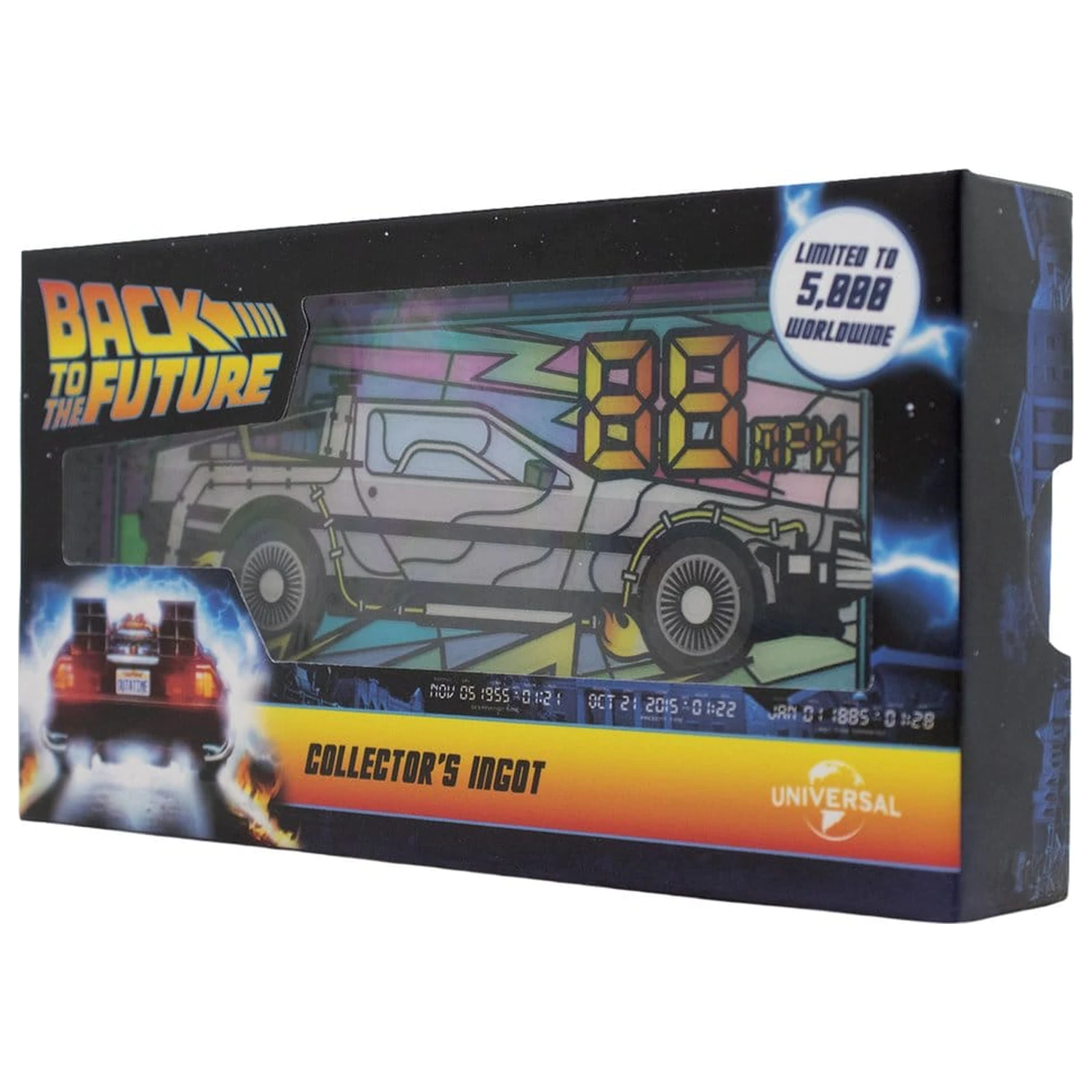 Back to the Future poluga s uzorkom vitraja – Ograničeno izdanje fotografija proizvoda
