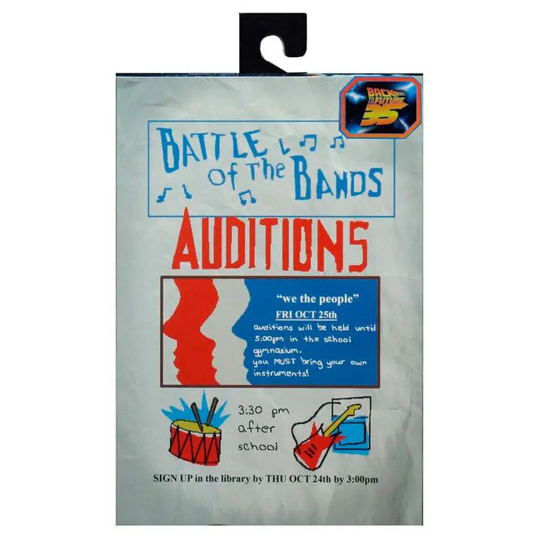 Back to the Future akcijska figura Ultimate Marty McFly (Audition) 18 cm fotografija proizvoda