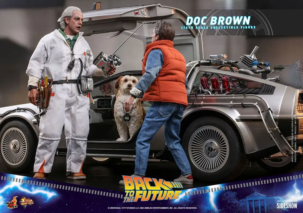 Back To The Future Movie Masterpiece akcijska figura 1/6 Doc Brown 30 cm fotografija proizvoda