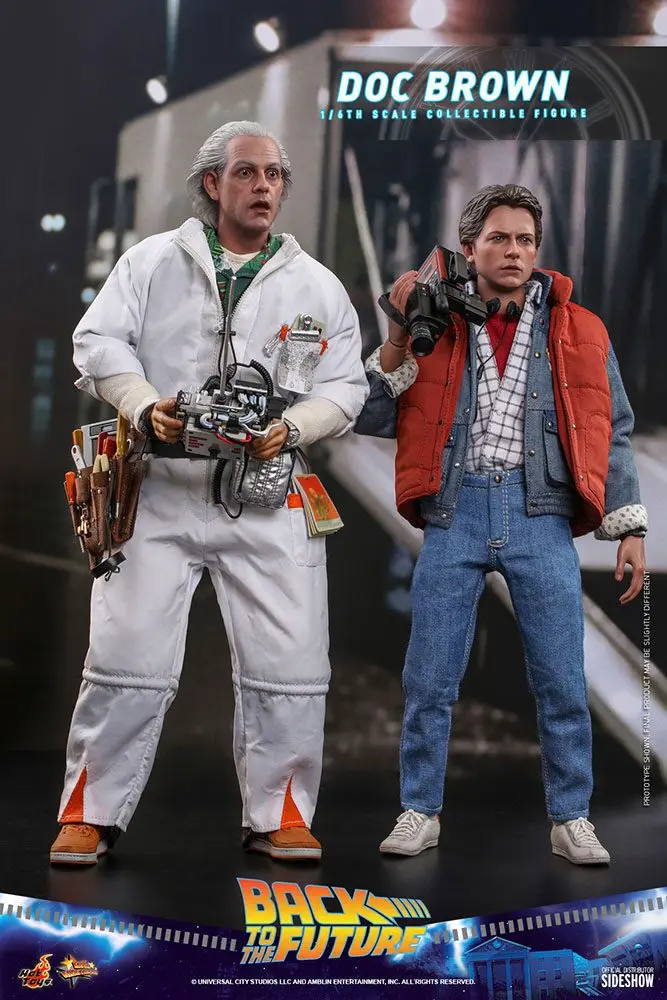 Back To The Future Movie Masterpiece akcijska figura 1/6 Doc Brown 30 cm fotografija proizvoda