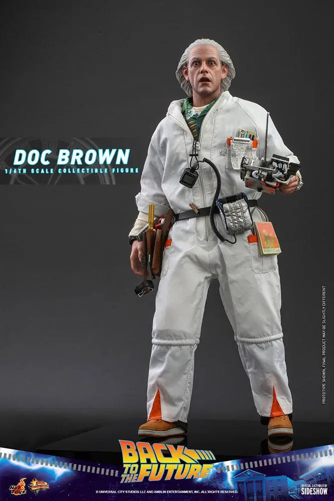 Back To The Future Movie Masterpiece akcijska figura 1/6 Doc Brown 30 cm fotografija proizvoda