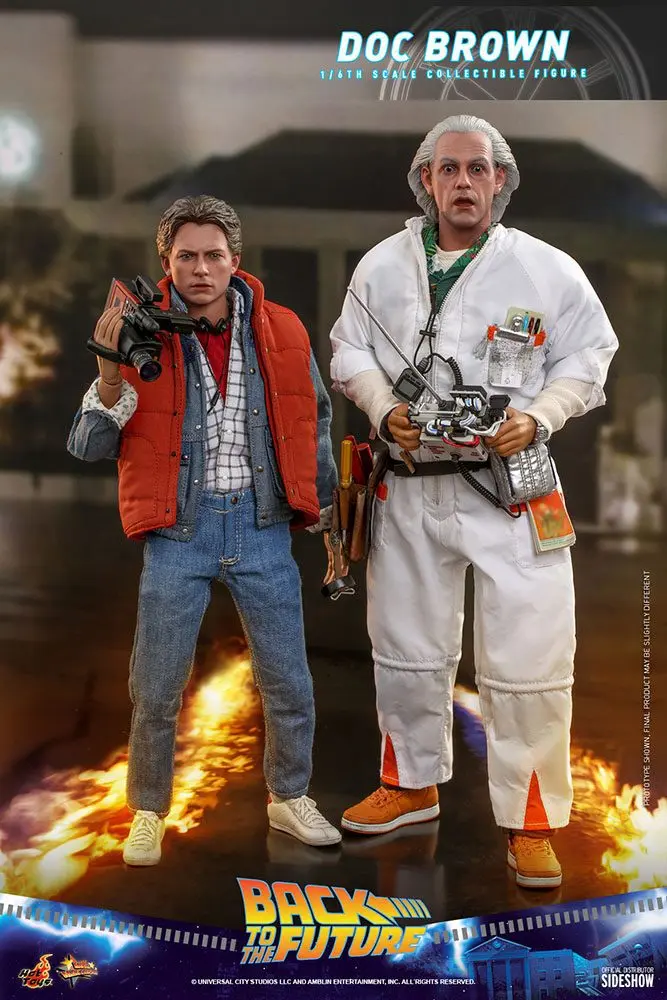 Back To The Future Movie Masterpiece akcijska figura 1/6 Doc Brown 30 cm fotografija proizvoda