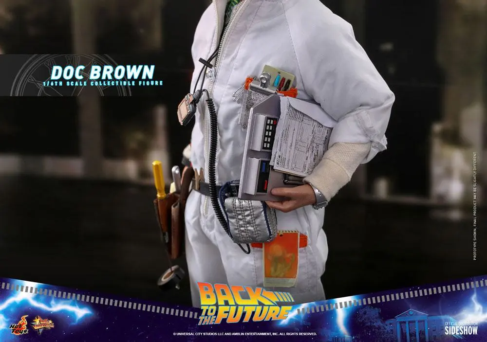 Back To The Future Movie Masterpiece akcijska figura 1/6 Doc Brown 30 cm fotografija proizvoda