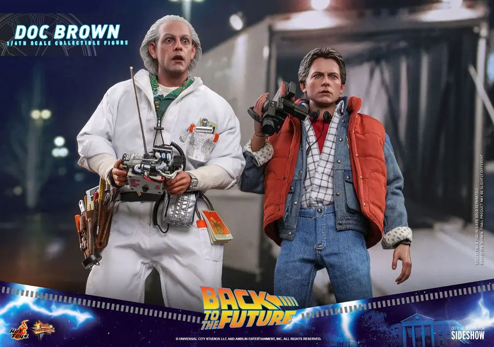 Back To The Future Movie Masterpiece akcijska figura 1/6 Doc Brown 30 cm fotografija proizvoda