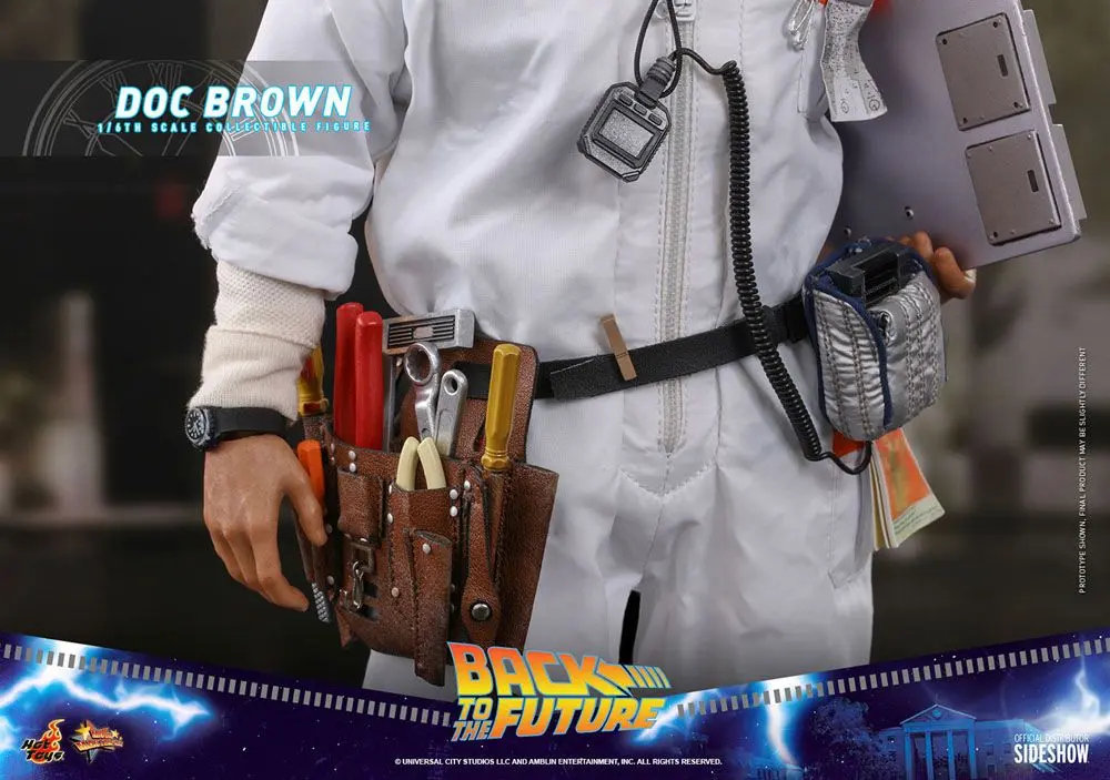 Back To The Future Movie Masterpiece akcijska figura 1/6 Doc Brown 30 cm fotografija proizvoda