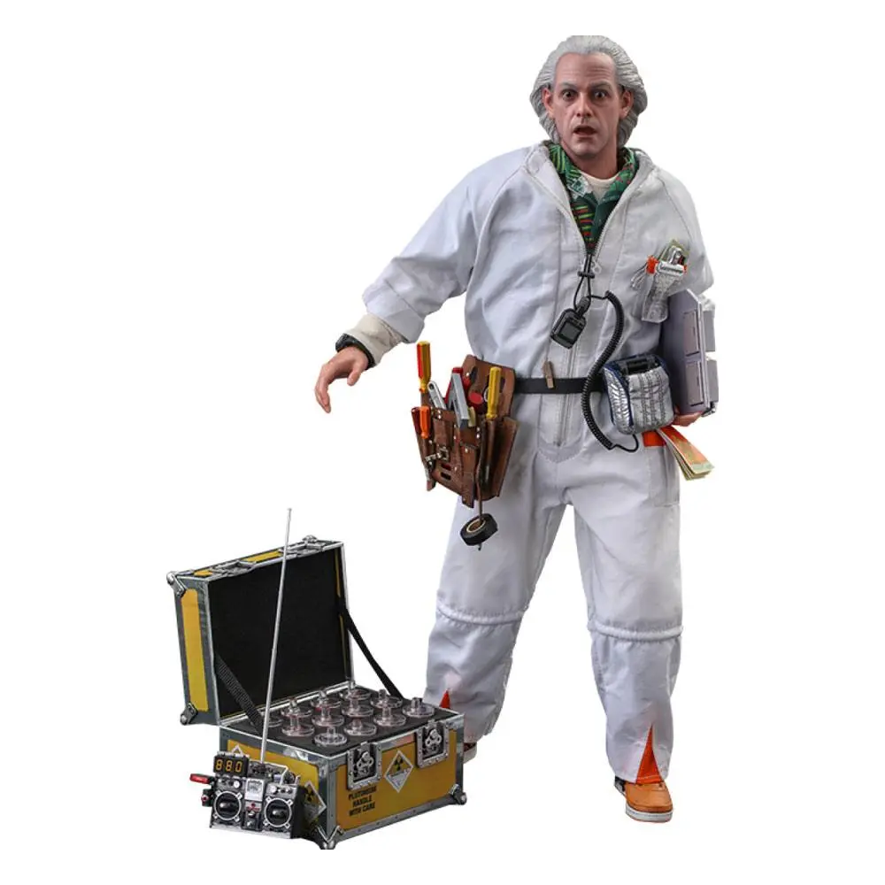 Back To The Future Movie Masterpiece akcijska figura 1/6 Doc Brown (Deluxe Version) 30 cm fotografija proizvoda