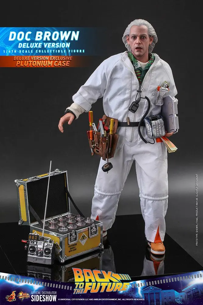 Back To The Future Movie Masterpiece akcijska figura 1/6 Doc Brown (Deluxe Version) 30 cm fotografija proizvoda