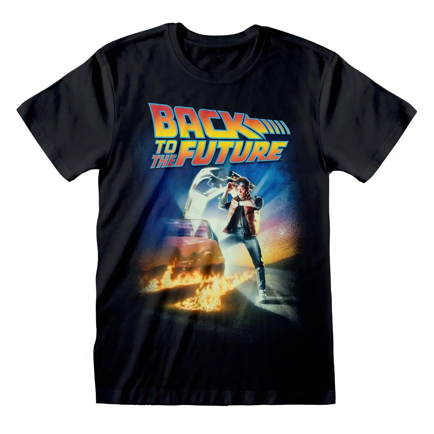 Back to the Future majica s posterom fotografija proizvoda