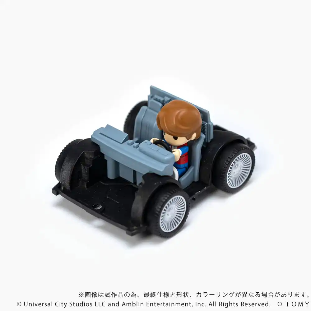 Back to the Future Q-Village vozilo s minifigurama Time Machine 9 cm fotografija proizvoda
