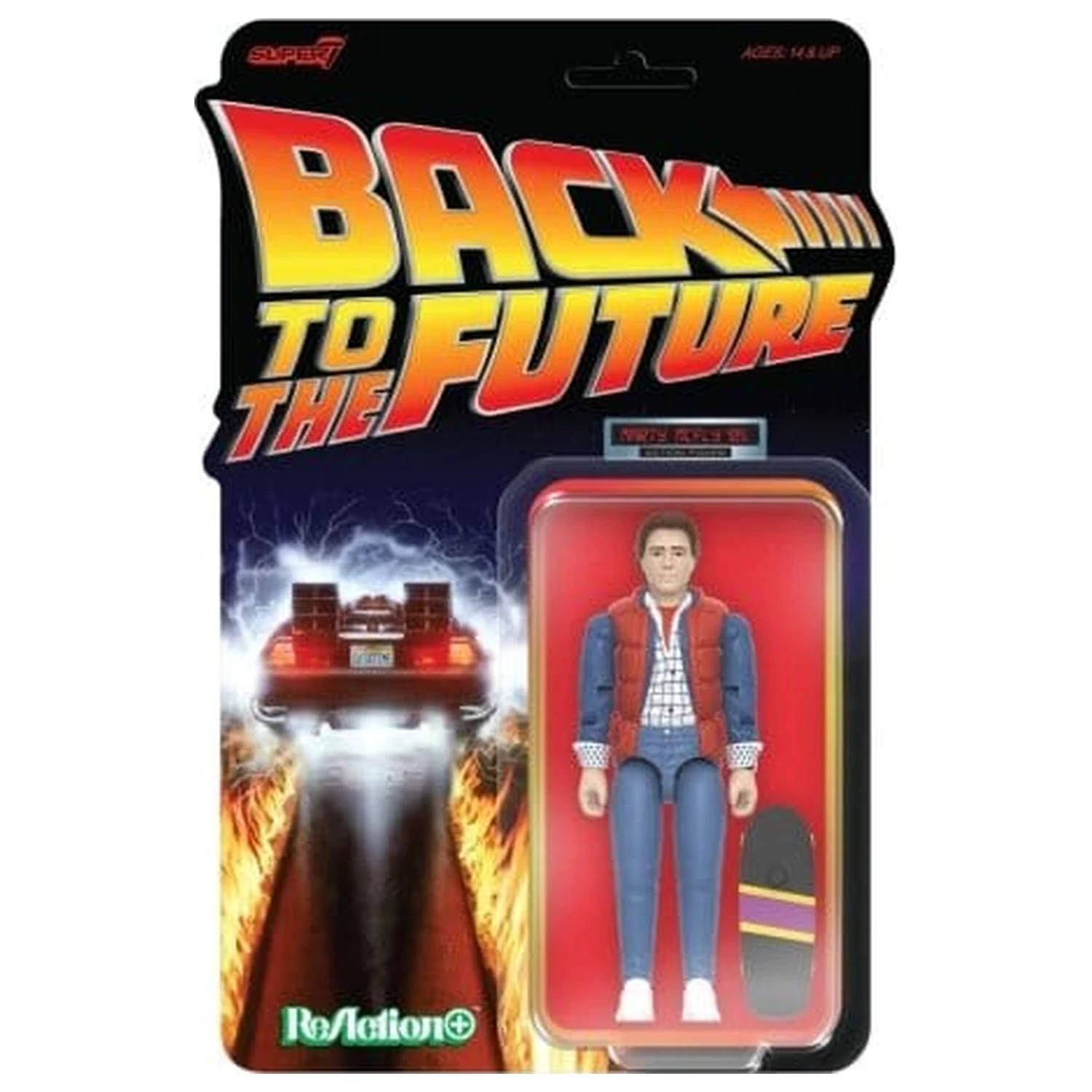 Back To The Future ReAction+ akcijska figura Val 01 Marty McFly '85 fotografija proizvoda
