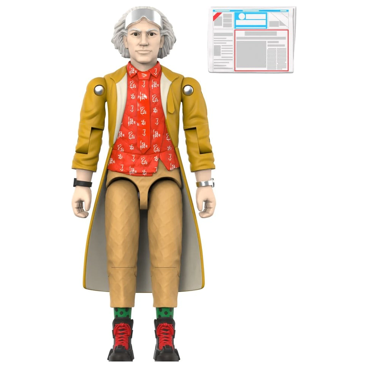 Back to the Future ReAction+ akcijska figura Val 02 Dr. Emmett Brown (2015) fotografija proizvoda