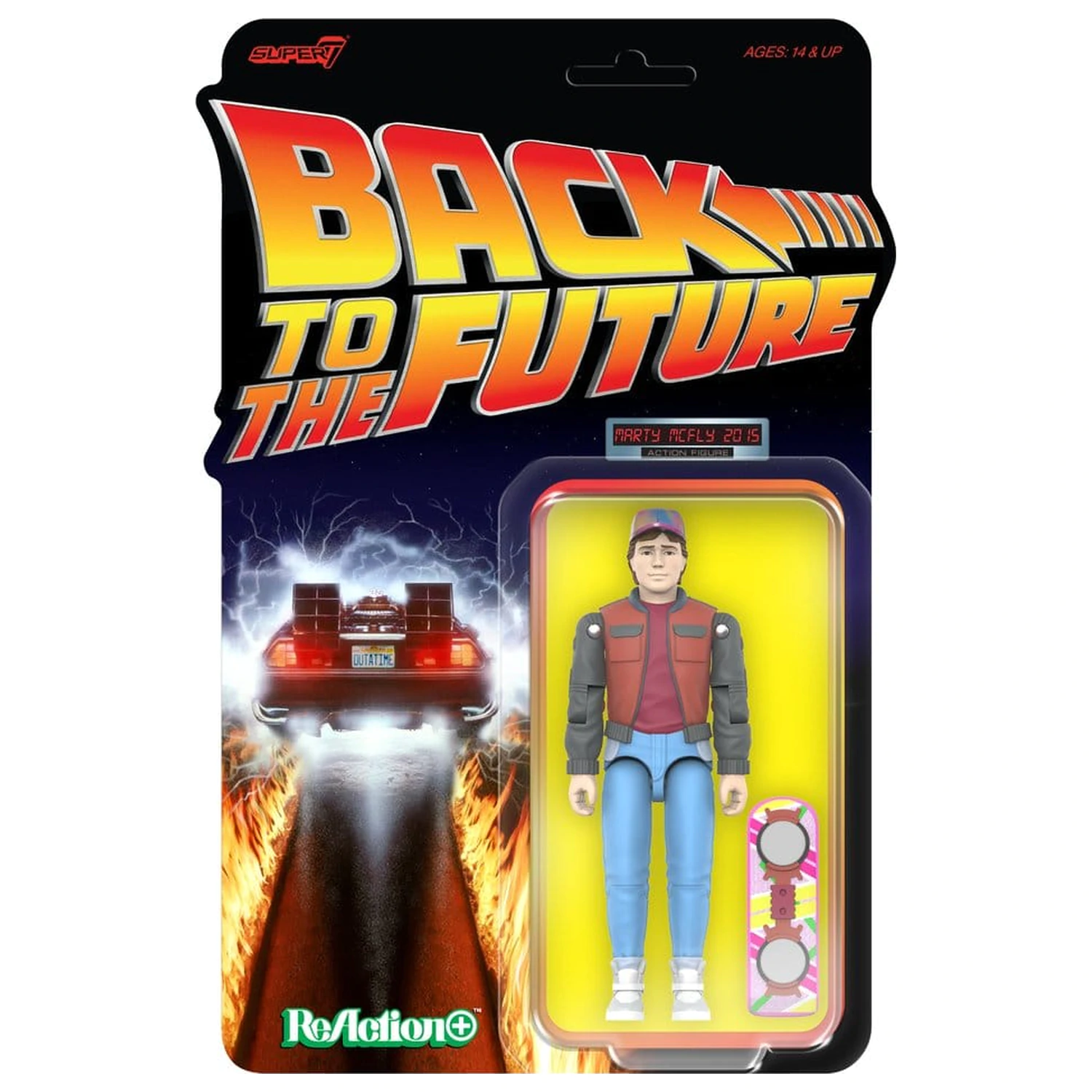 Back to the Future ReAction+ akcijska figura Val 02 Marty McFly (2015) fotografija proizvoda