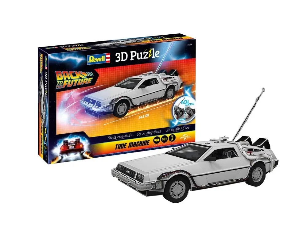 Back to the Future 3D puzzle vremeplov fotografija proizvoda