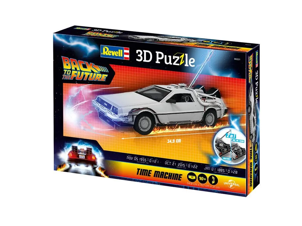 Back to the Future 3D puzzle vremeplov fotografija proizvoda