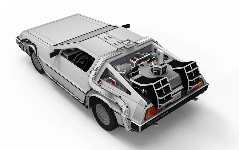 Back to the Future 3D puzzle vremeplov fotografija proizvoda