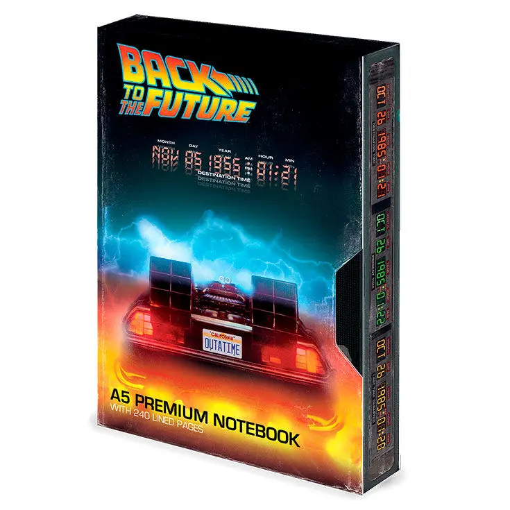 Back to the Future Premium Bilježnica A5 Great Scott VHS fotografija proizvoda