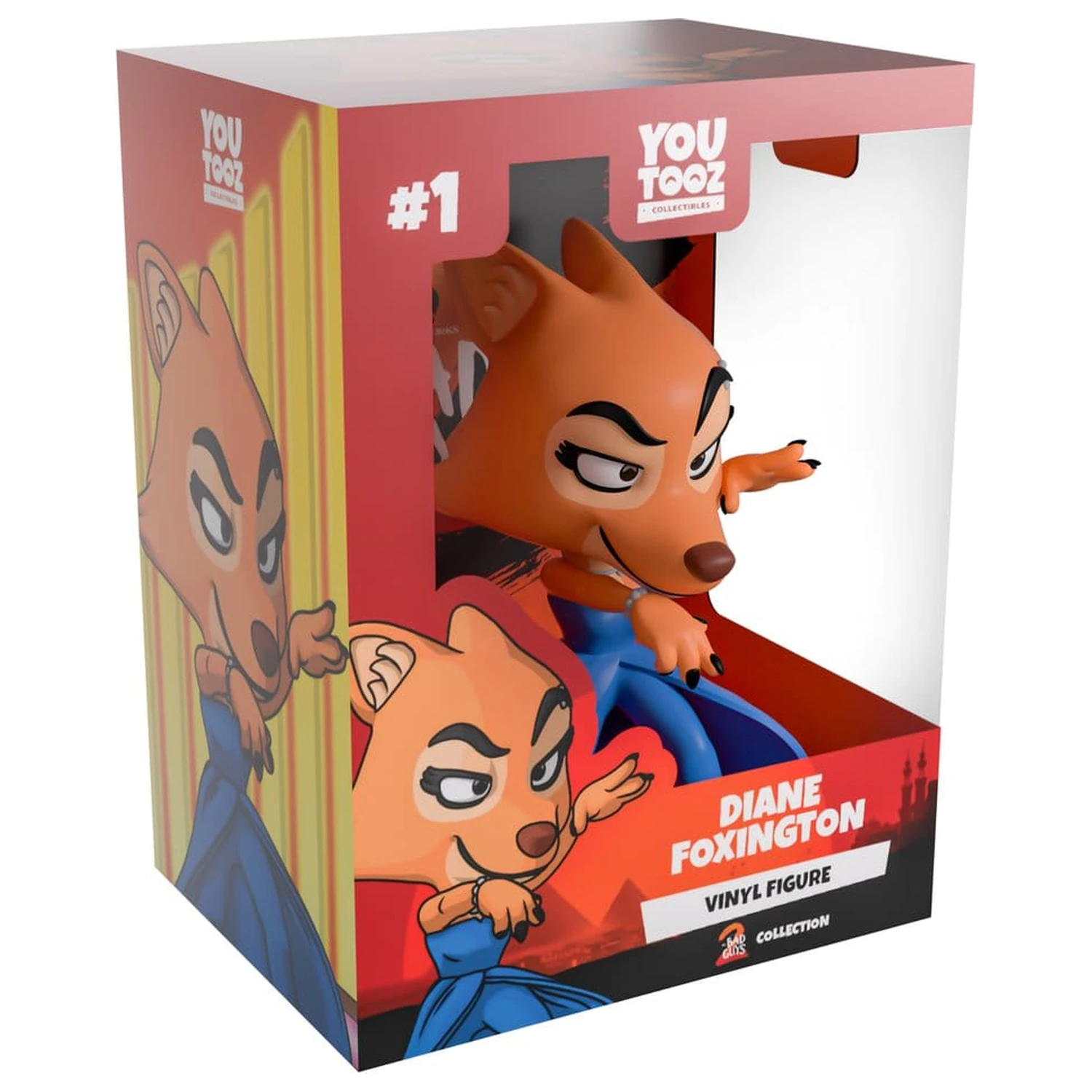 Bad Guys 2 figura od vinila Diane Foxington 12 cm fotografija proizvoda