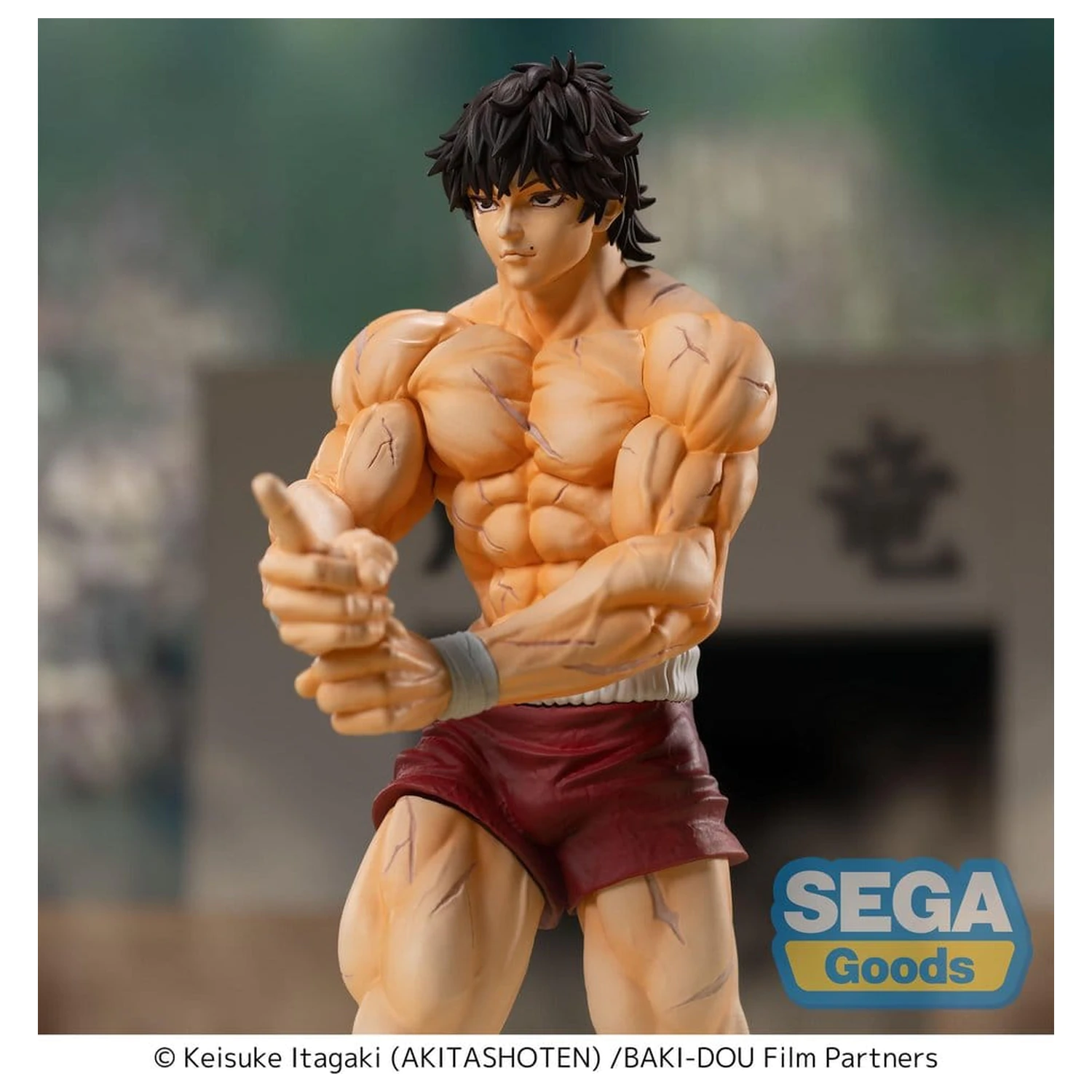 Baki-Dou Luminasta PVC Statua Baki Hanma 18 cm fotografija proizvoda